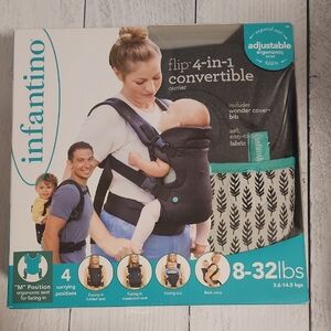 Infantino Convertible Carrier in Charcoal and Teal